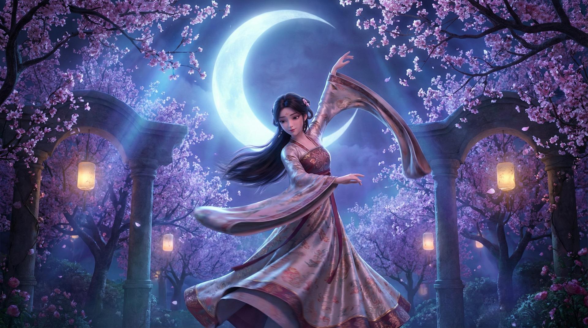 网红高清古风走秀视频